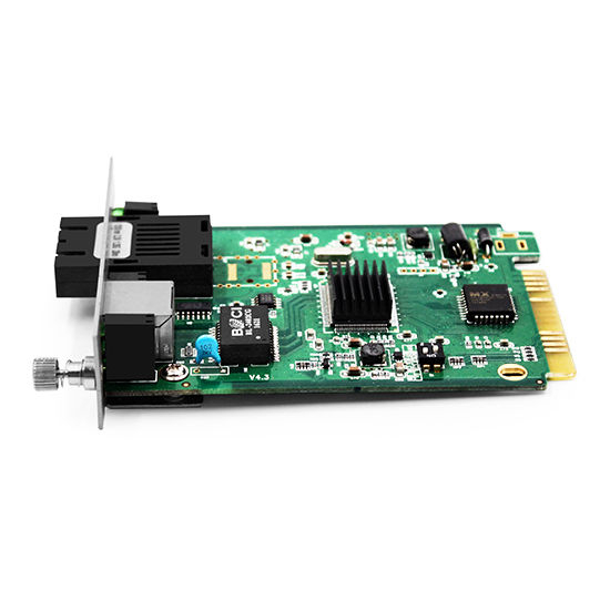 千兆 PoE+ PD 光纤收发器（SFP） 产品图