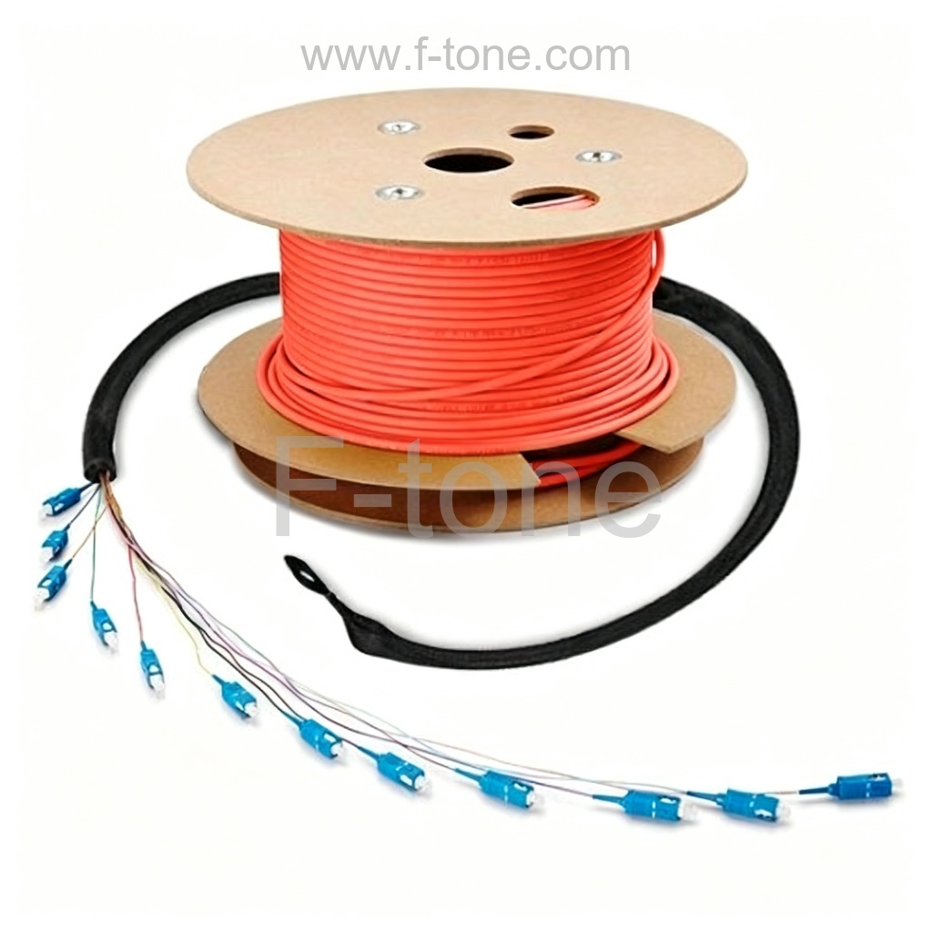 MPO-12 转 6×LC 分支跳线 OM4产品图