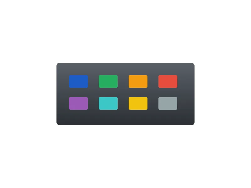 8通道 CWDM 合分波器产品示意图